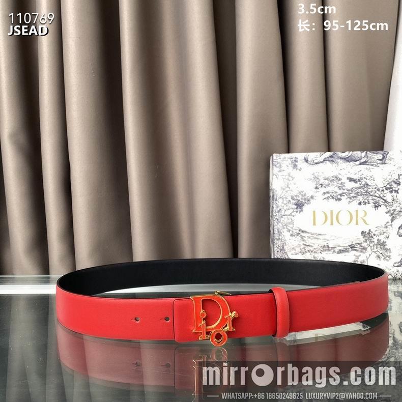 Replica Dior Belt 35mm 95-125cm 8L06