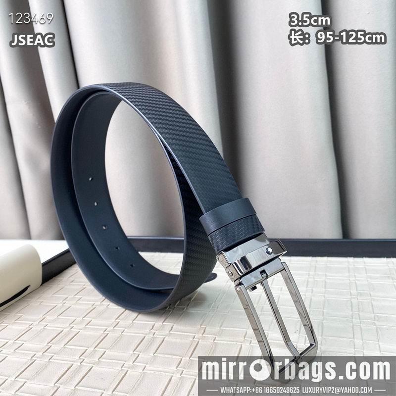 Replica Montblanc belt 35mmX95-125cm 8L07