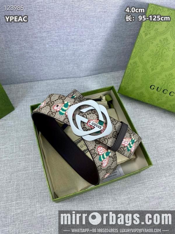 Replica Gucci belt 40mmX95-125cm 8L109