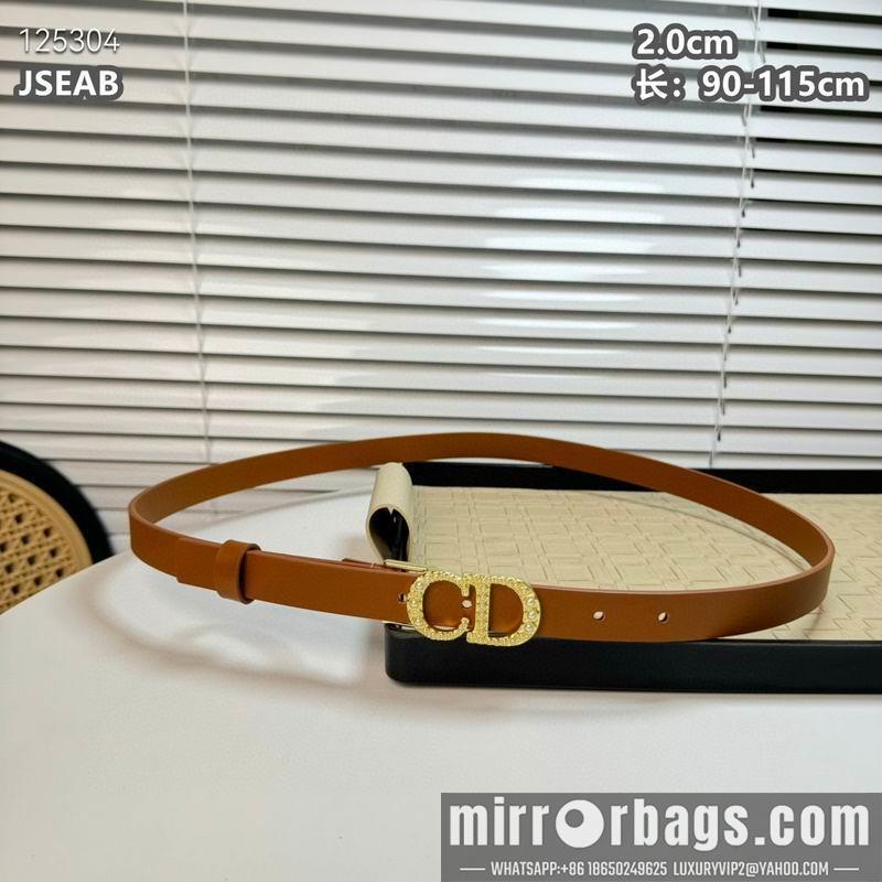 Replica Dior belt 20mmX90-115cm 8L18
