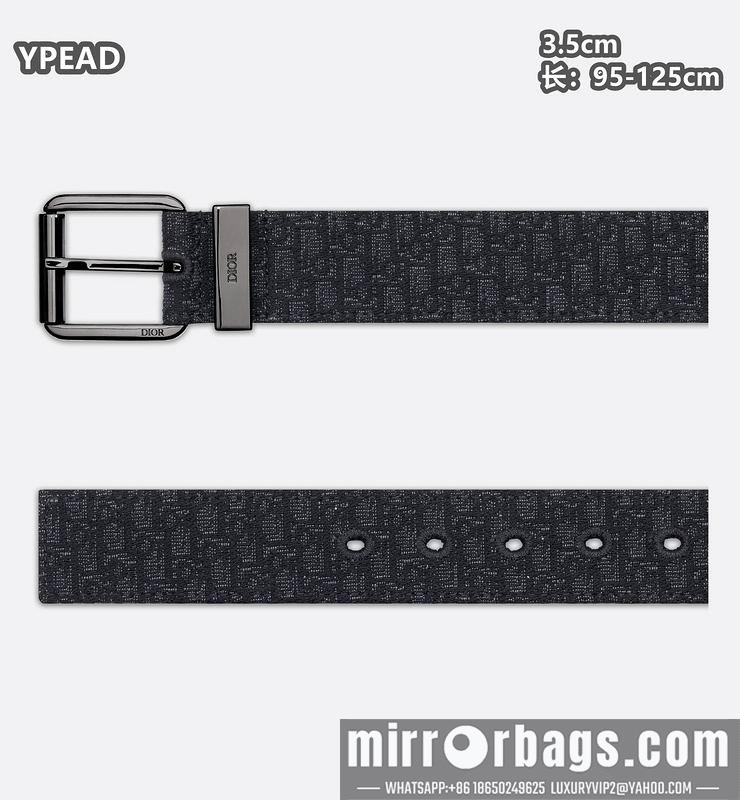 Replica Dior belt 35mmX95-125cm 8L38