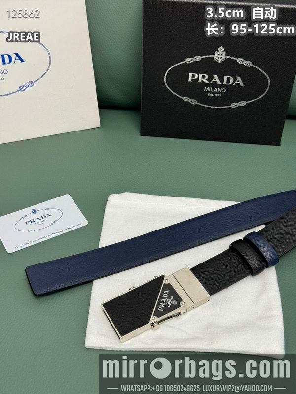 Replica Prada belt 35mmX95-125cm 8L50