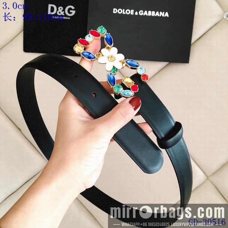 Replica DG Belt 30mm 95-110cm 8L03
