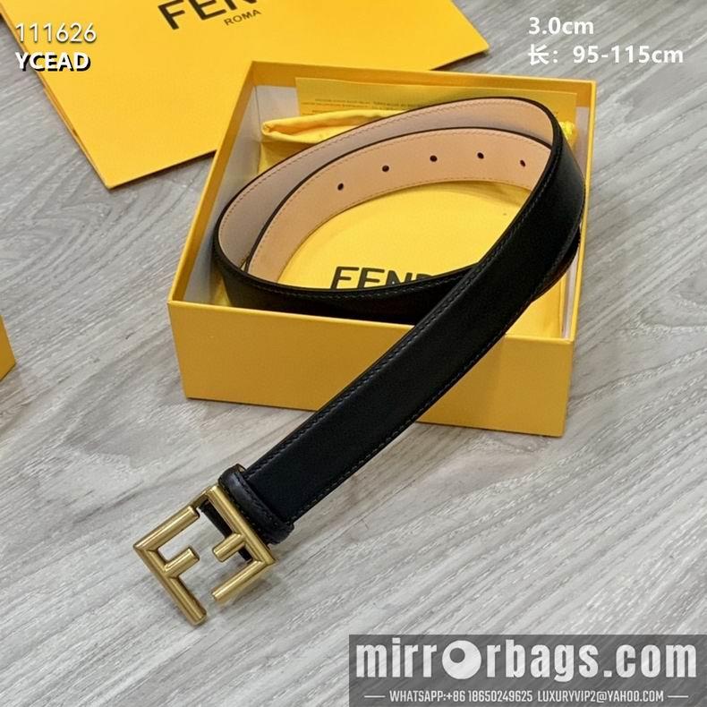 Replica Fendi Belt 30mmX95-115cm 8L04