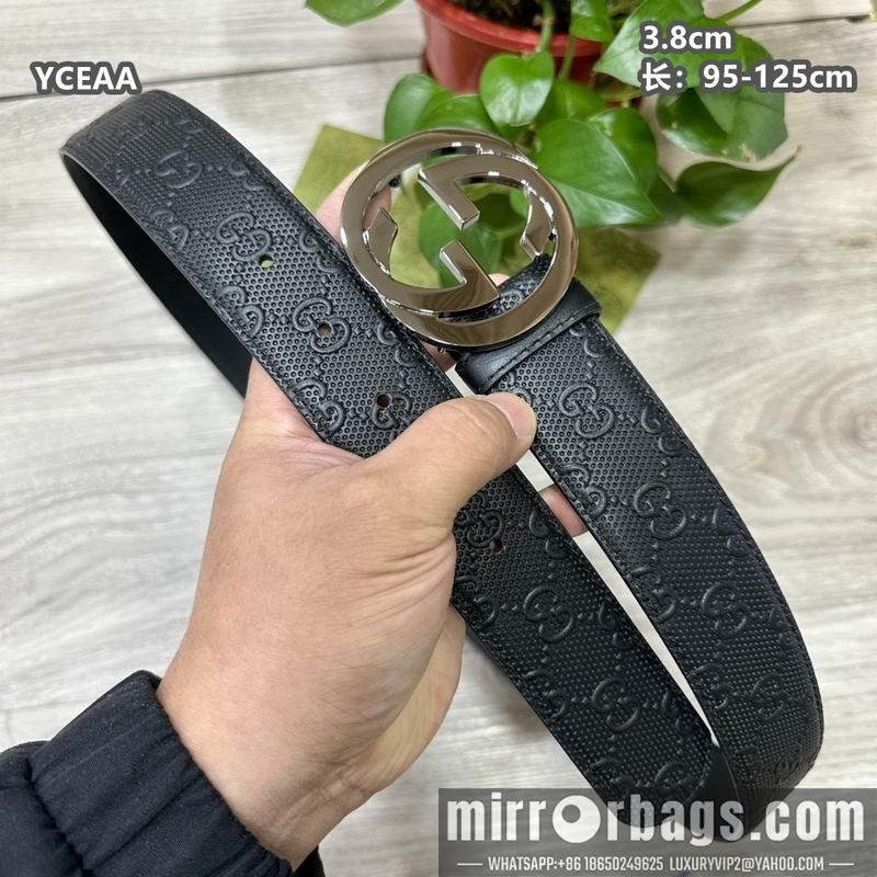 Replica Gucci belt 38mmX95-125cm 8L56