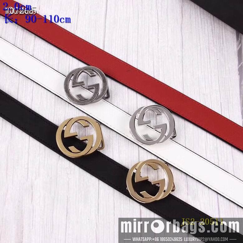Replica Gucci belt 20mm 90-110cm 8L01