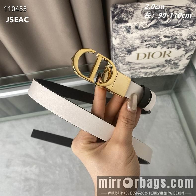 Replica Dior Belt 20mmX90-110cm 8L01