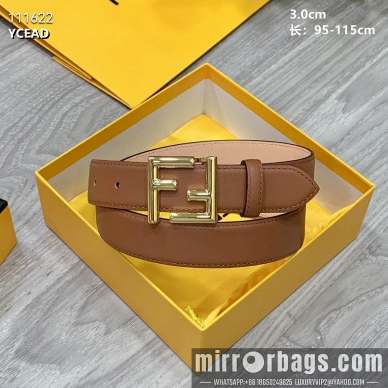Replica Fendi Belt 30mmX95-115cm 8L04