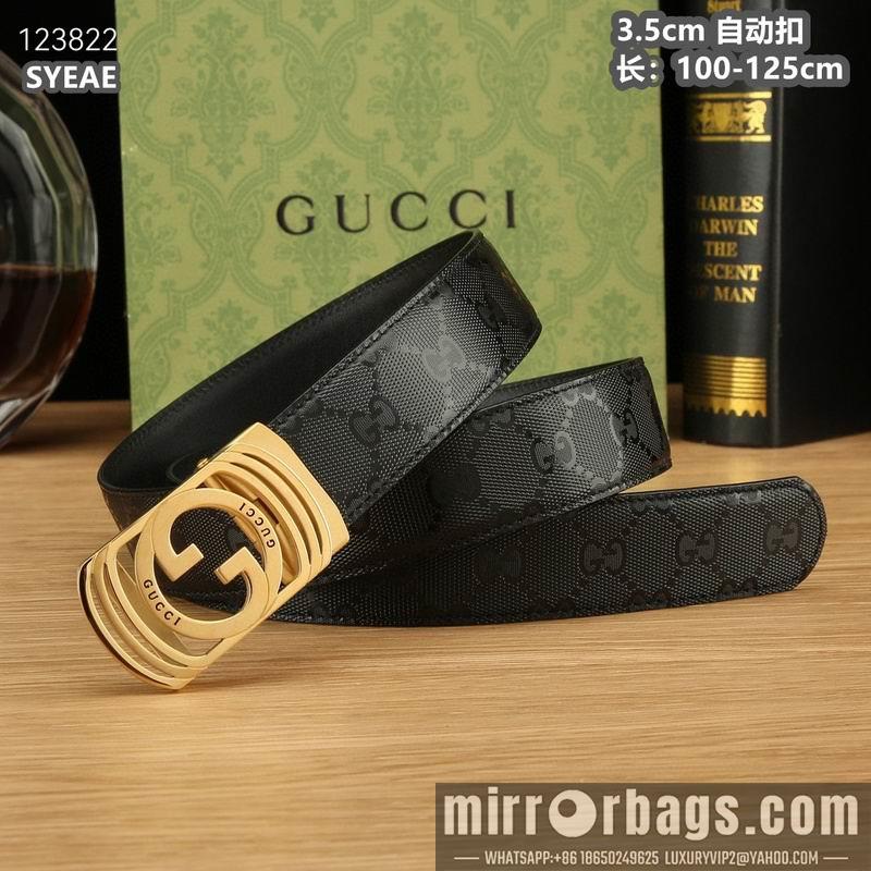 Replica Gucci belt 35mmX100-125cm 8L46