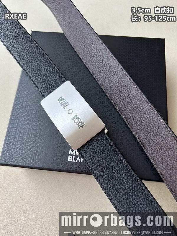 Replica Montlanc belt 35mmX100-125cm 8L82