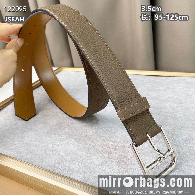 Replica Hermes belt 35mmX95-125cm 8L09