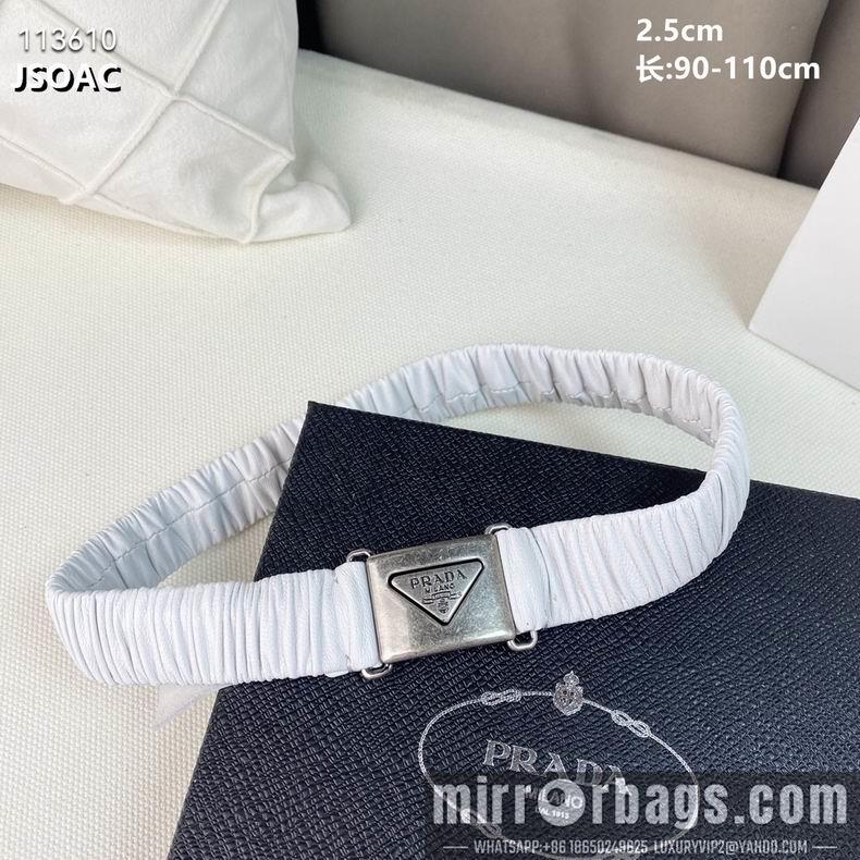 Replica Prada belt 25mmX90-110cm 8L082501