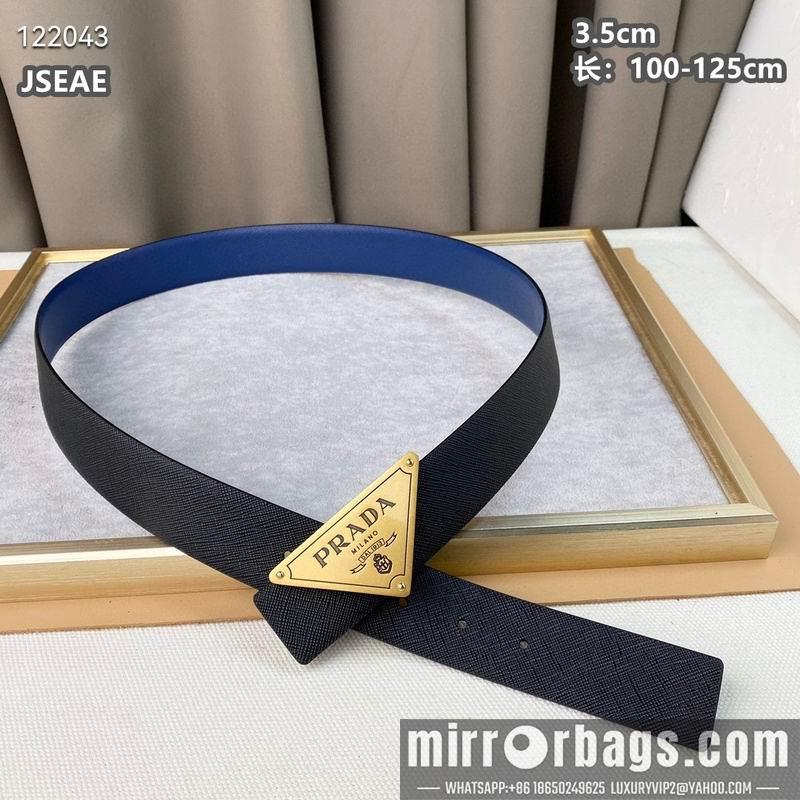 Replica Prada belt 35mmX100-125cm 8L43