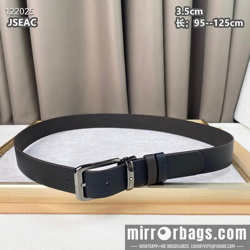 Replica Montblanc belt 35mmX95-125cm 8L06