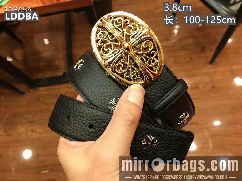 Replica Chrome Hearts belt 38mmX100-125cm 8L05