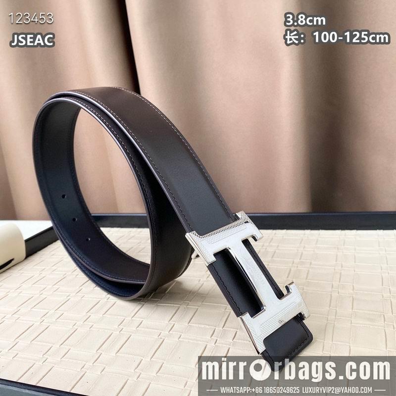 Replica Hermes belt 38mmX100-125cm 8L17