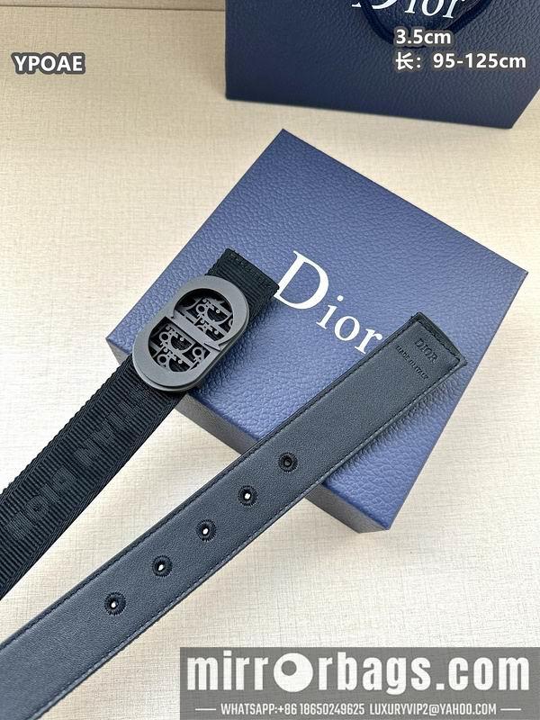 Replica Dior belt 35mmX95-125cm 8L42