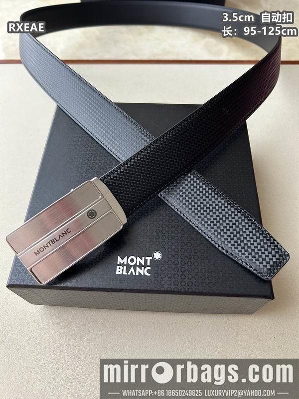 Replica Montlanc belt 35mmX100-125cm 8L80