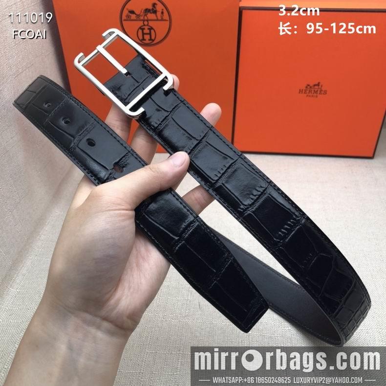 Replica Hermes Belt 32mX95-125cm 8L25