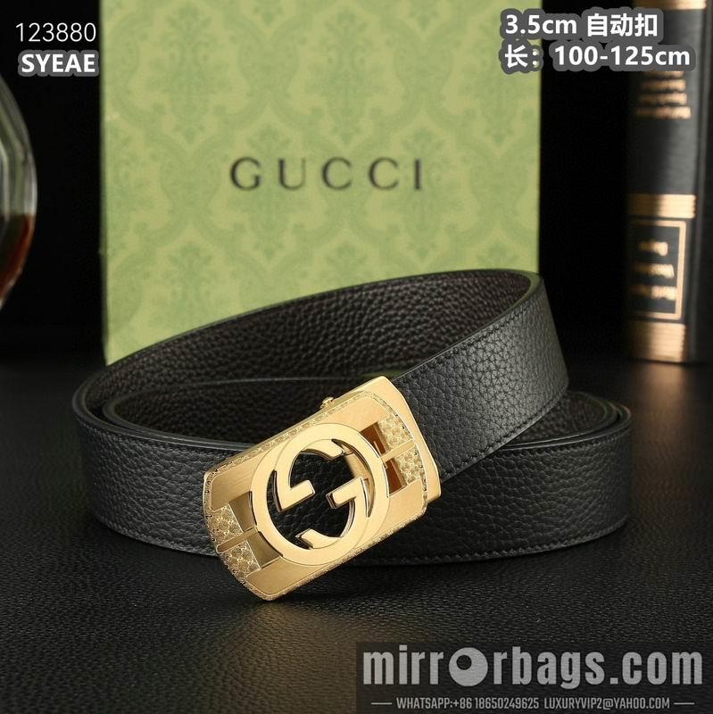 Replica Gucci belt 35mmX100-125cm 8L37