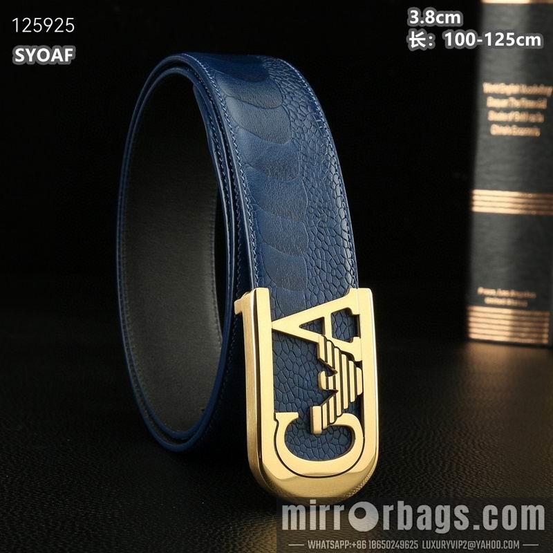 Replica Armani belt 38mmX100-125cm 8L07