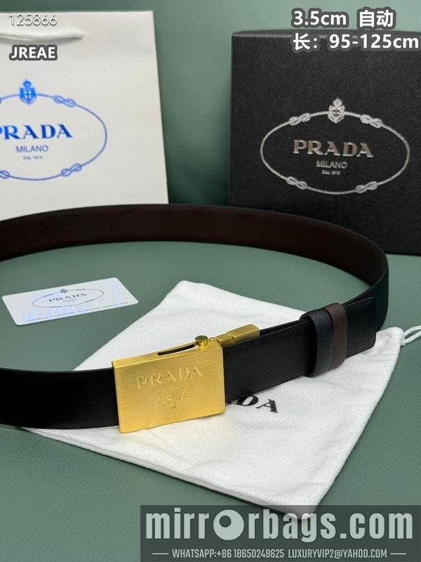Replica Prada belt 35mmX95-125cm 8L49