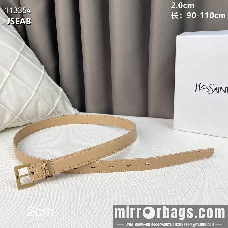 Replica YSL belt 20mmX90-115cm 8L01