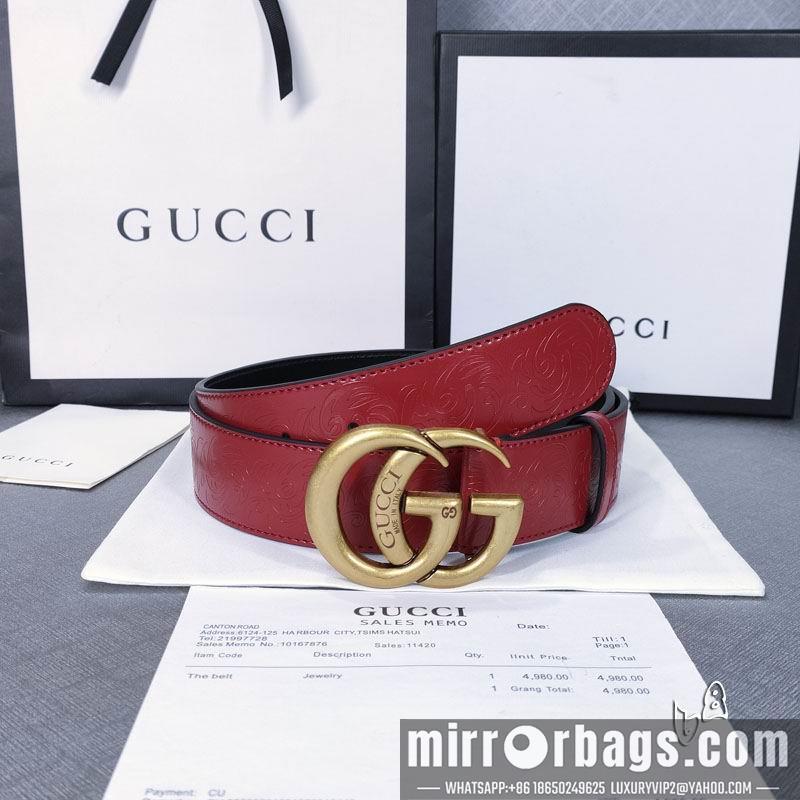 Replica Gucci belt 38mmX90-125cm lb07