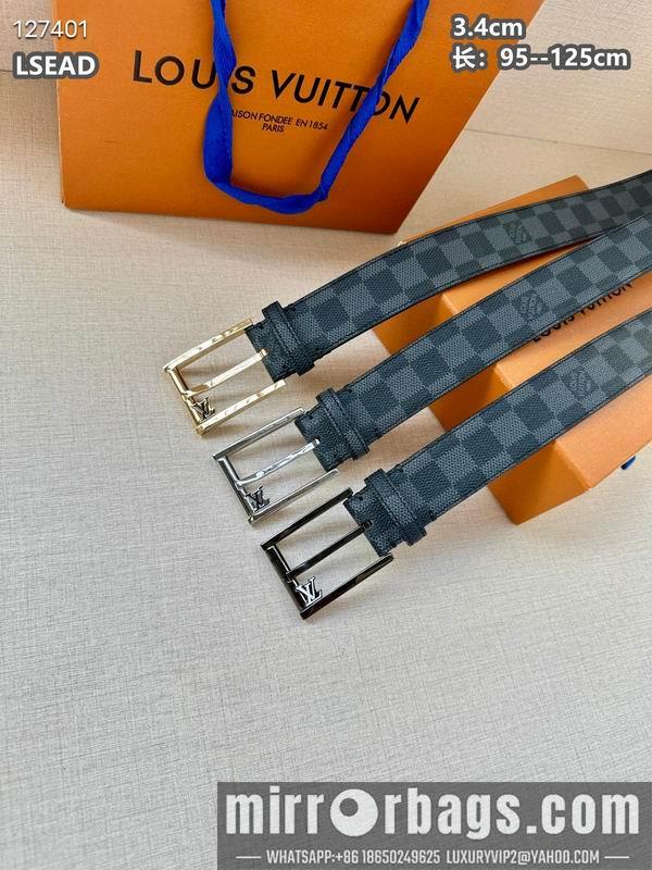 Replica LV belt 34mmX95-125cm 8L32