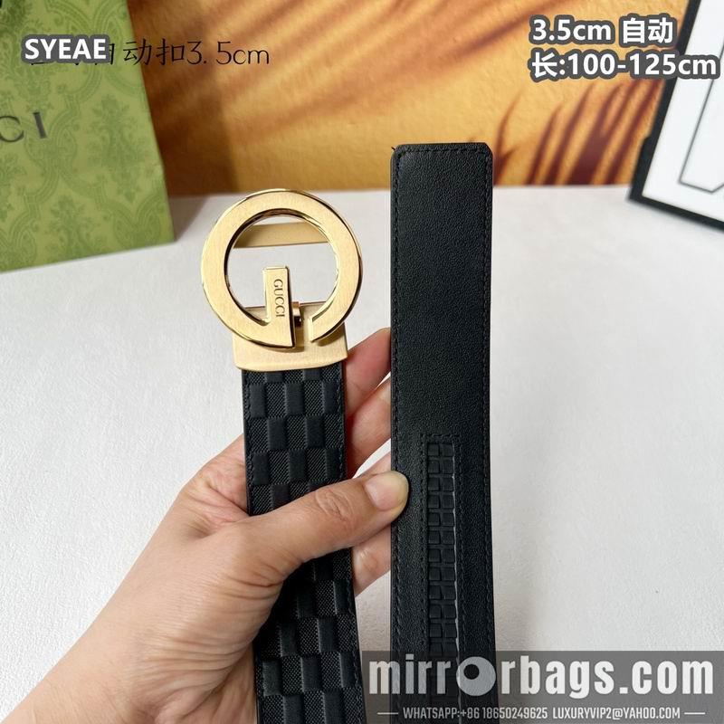 Replica Gucci belt 35mmX100-125cm 8L96