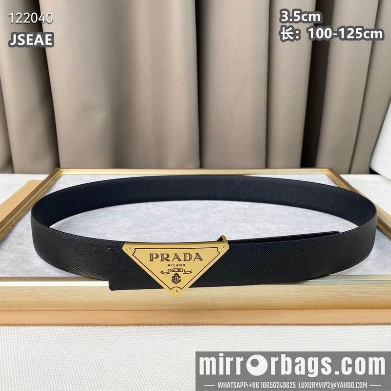 Replica Prada belt 35mmX100-125cm 8L43