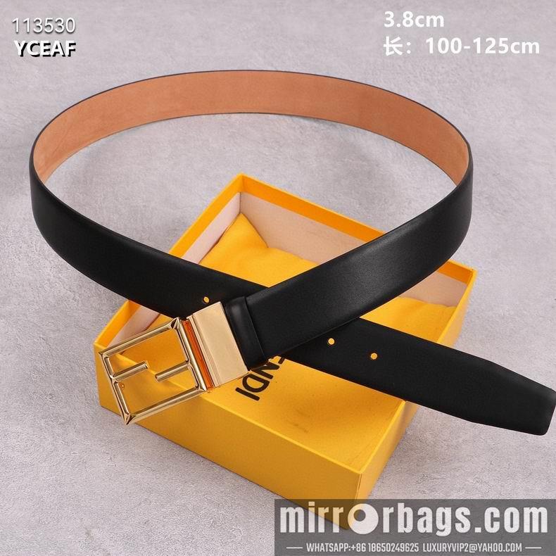 Replica Fendi Belt 38mmX100-125CM 8L22