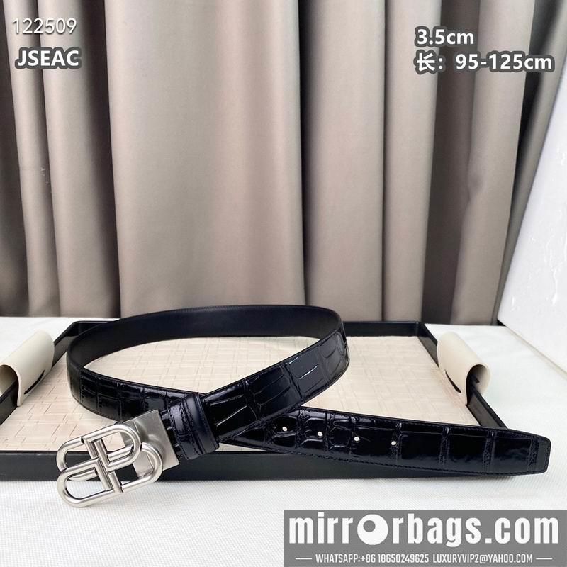 Replica Balenciaga belt 35mmX95-125cm 8L10