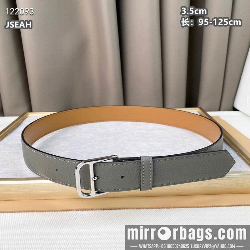 Replica Hermes belt 35mmX95-125cm 8L09