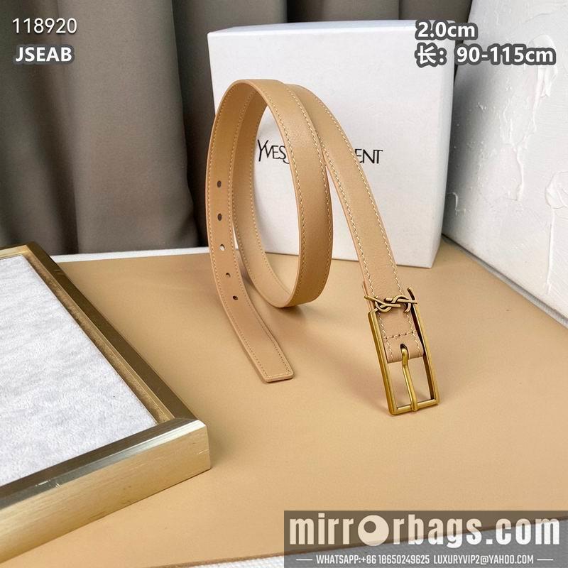 Replica YSL belt 20mmX90-115cm 8L040801
