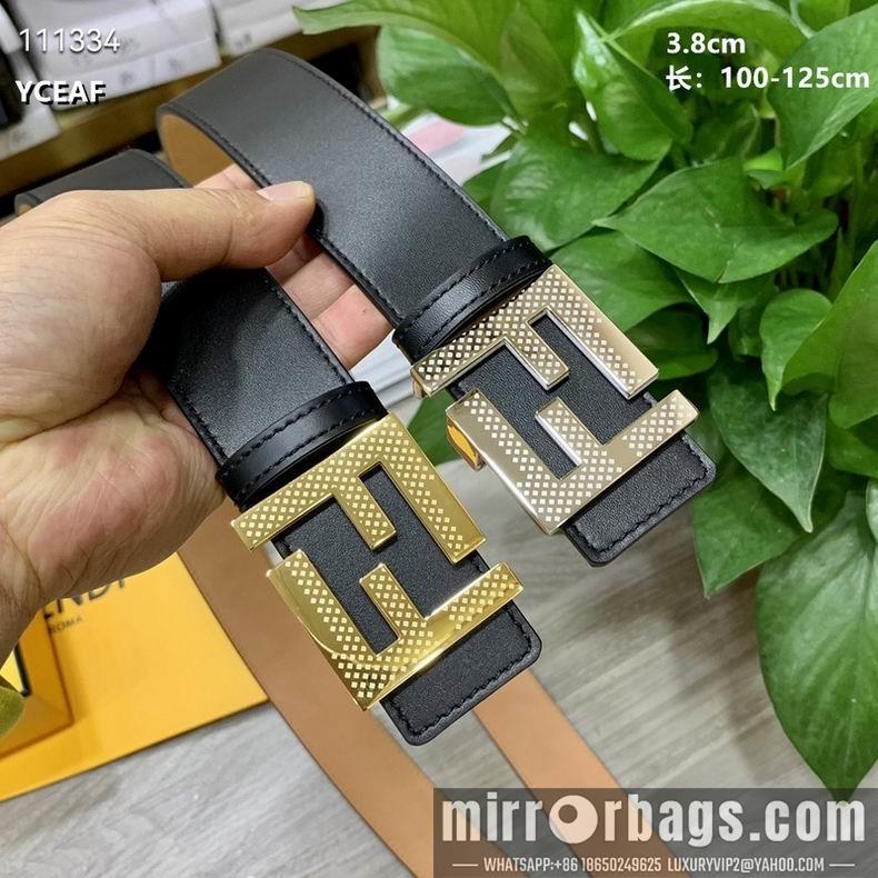 Replica Fendi Belt 38mmX100-125CM 8L10