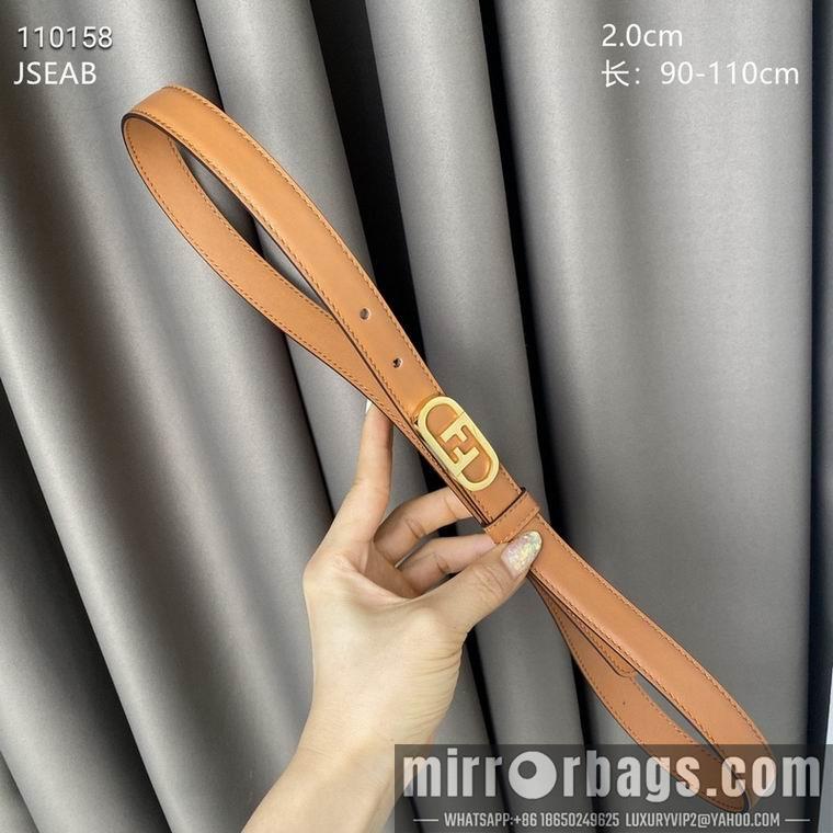 Replica Fendi Belt 20mmX90-110cm 8L03