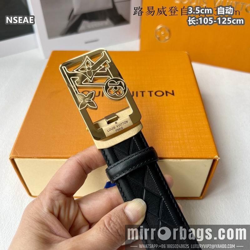 Replica LV belt 35mmX105-125cm 8L71
