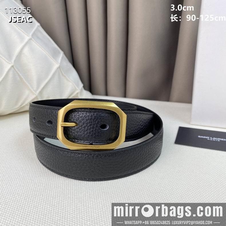Replica YSL belt 30mmX90-125cm 8L01
