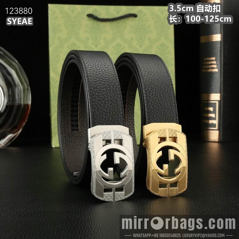 Replica Gucci belt 35mmX100-125cm 8L37