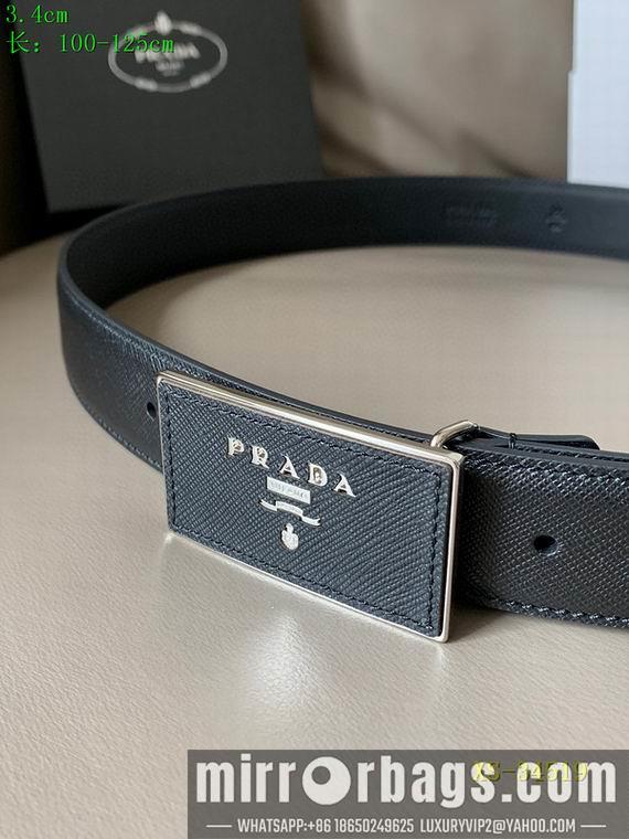 Replica prada Belt 34mmX100-125cm 8L04