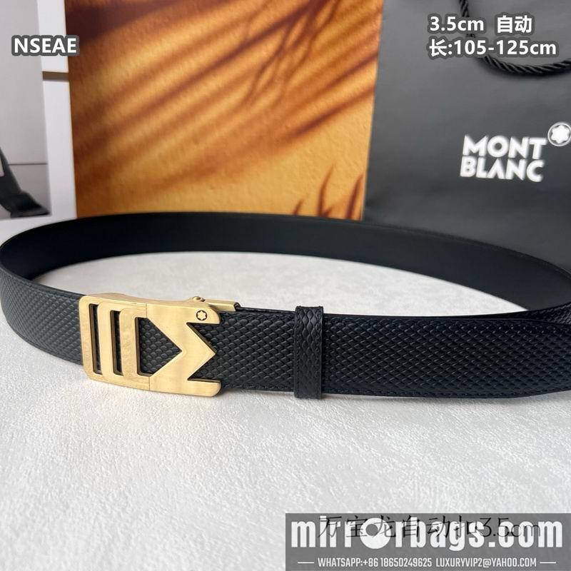 Replica Montlanc belt 35mmX100-125cm 8L72