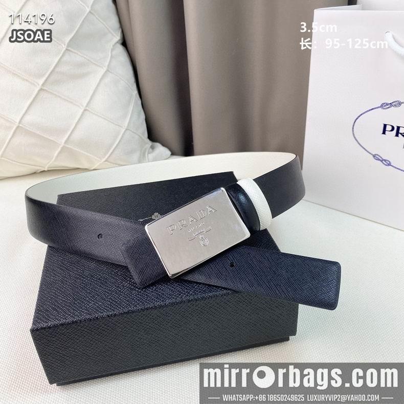 Replica Prada belt 35mmX95-125CM 8L22