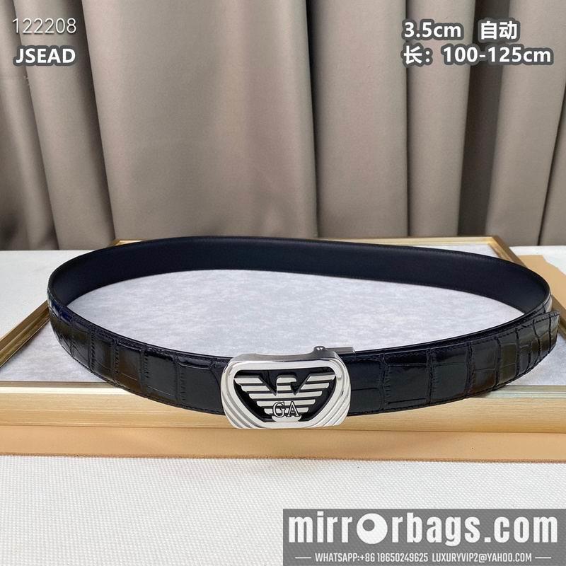 Replica Armani belt 35mmX100-125cm 8L14