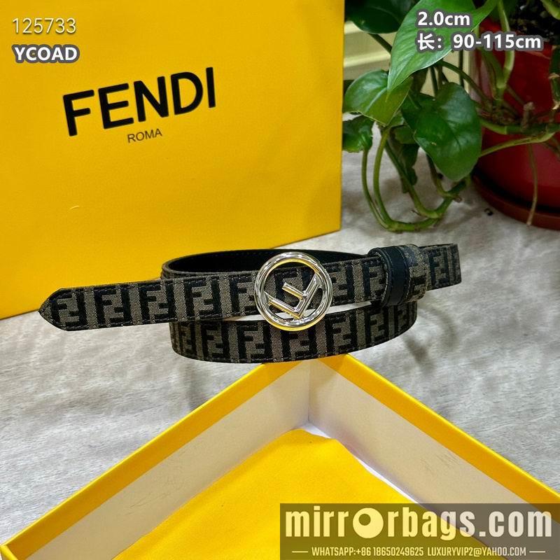 Replica Fendi belt 20mmX90-115cm 8L18