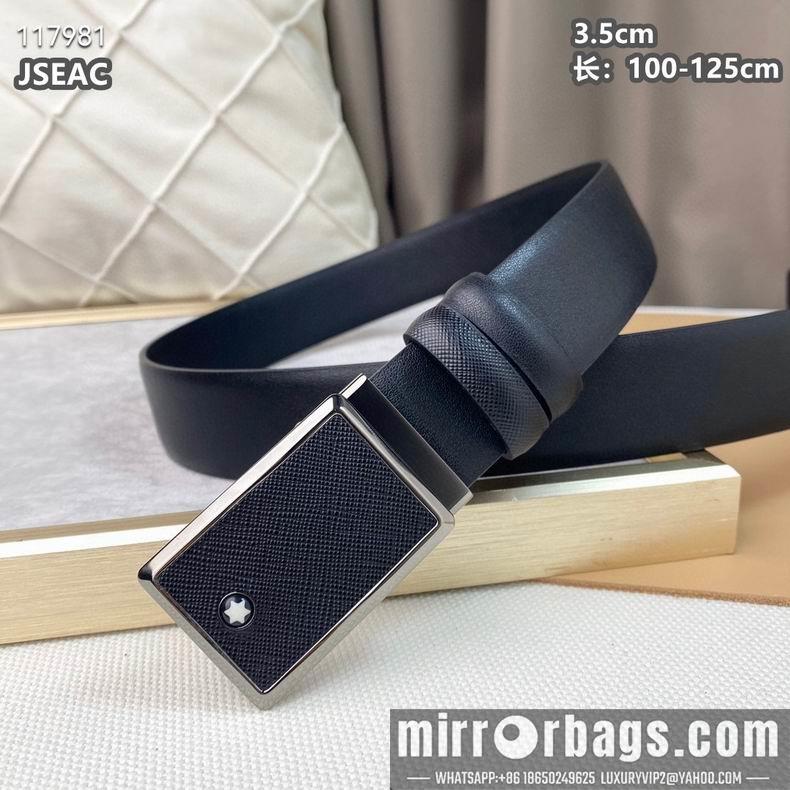 Replica Montblanc belt 35mmX100-125cm 8L10