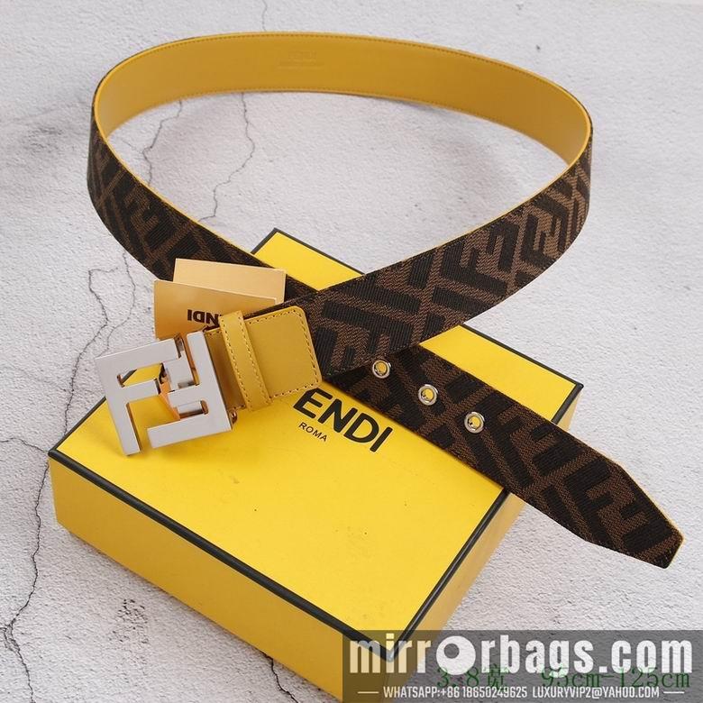Replica Fendi Belt 38mmX95-125cm 7D113
