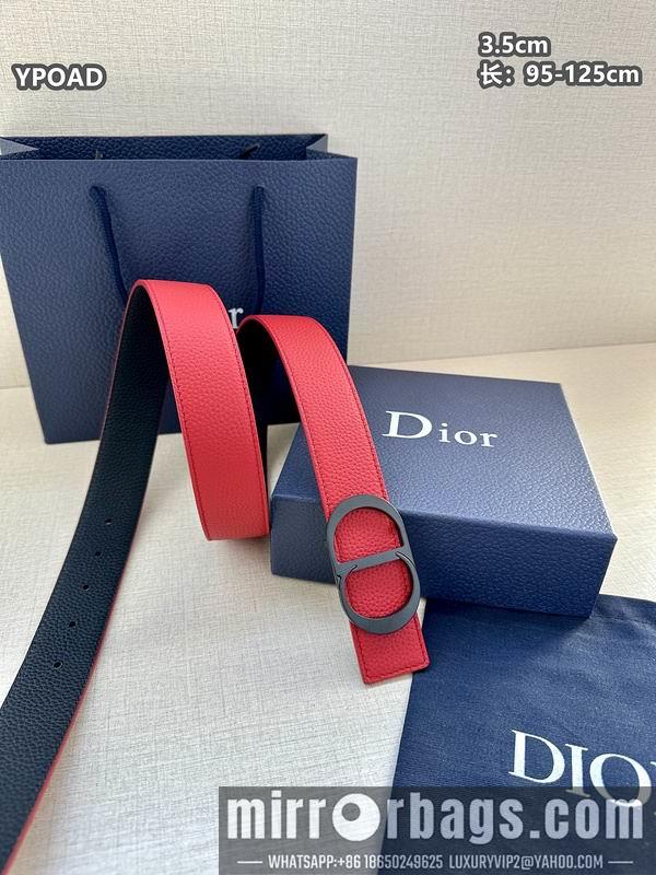 Replica Dior belt 35mmX95-125cm 8L40