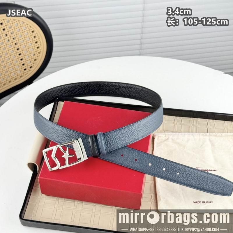 Replica Ferragamo belt 34mmX105-125cm 8L17