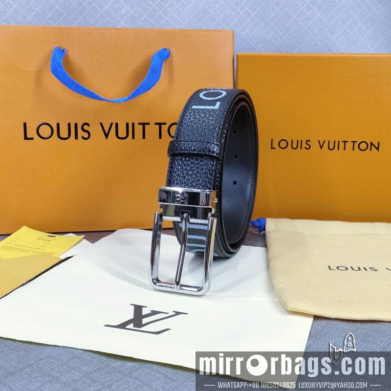 Replica LV belt 35mmX90-125cm lb01